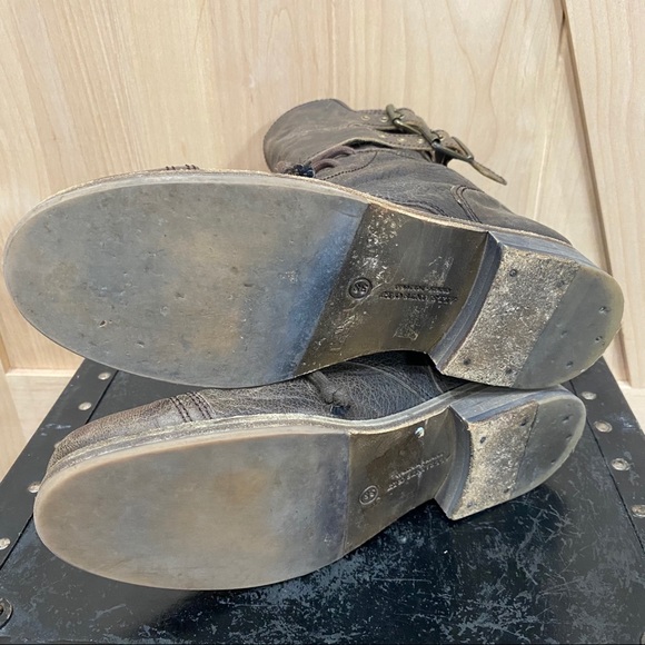 🔥All Saints Distress Damisi Combat Military Size 38🔥 - Picture 10 of 14